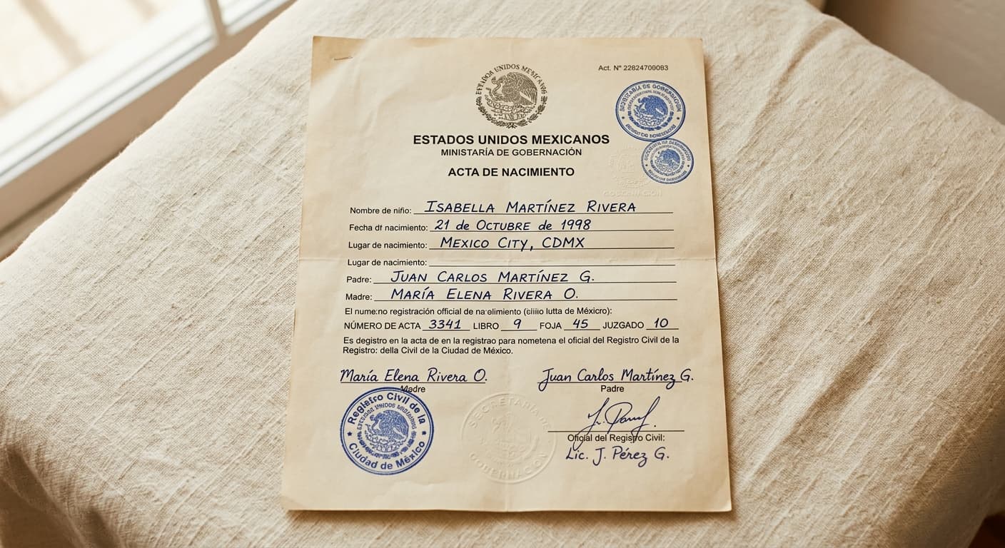 Certified birth certificate translation — ELAN